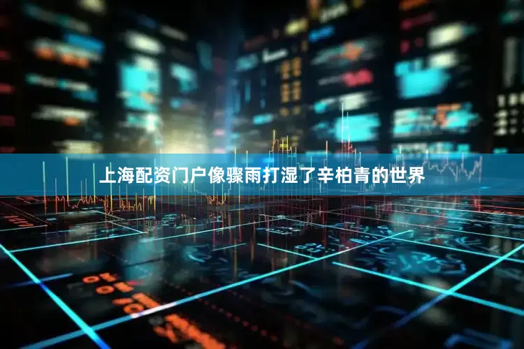 上海配资门户像骤雨打湿了辛柏青的世界