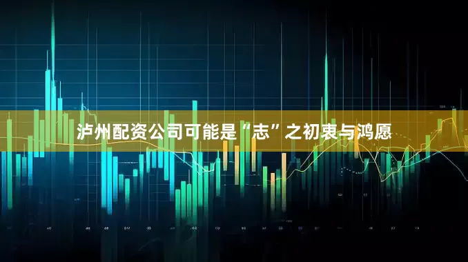 泸州配资公司可能是“志”之初衷与鸿愿